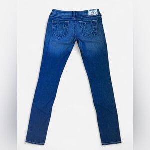 True Religion Women's Dark Blue Skinny Jeans